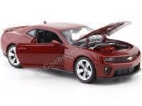 Cochesdemetal.es 2012 Chevrolet Camaro ZL1 Granate 1:24 Welly 24042