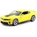 Cochesdemetal.es 2012 Chevrolet Camaro ZL1 Amarillo 1:24 Welly 24042