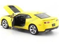 Cochesdemetal.es 2012 Chevrolet Camaro ZL1 Amarillo 1:24 Welly 24042