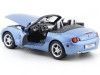 Cochesdemetal.es 2003 BMW Z4 Cabrio Azul Metalizado 1:24 Welly 22421