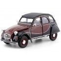 Cochesdemetal.es 1982 Citroen 2CV 6 Charleston Rojo/Negro 1:24 Welly 24009