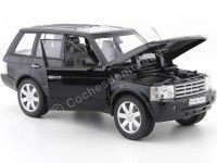 Cochesdemetal.es 2003 Land Rover Range Rover Negro 1:24 Welly 22415