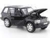 Cochesdemetal.es 2003 Land Rover Range Rover Negro 1:24 Welly 22415