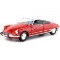 Cochesdemetal.es 1956 Citroen DS 19 Cabriolet Abierto Rojo 1:24 Welly 22506