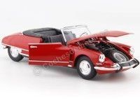 Cochesdemetal.es 1956 Citroen DS 19 Cabriolet Abierto Rojo 1:24 Welly 22506