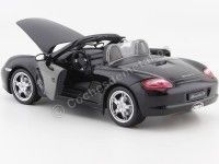 Cochesdemetal.es 2012 Porsche 992 Boxter S Cabriolet Negro 1:24 Welly 22479