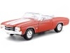 Cochesdemetal.es 1971 Chevrolet Chevelle SS 454 Convertible Orange 1:24 Welly 22089