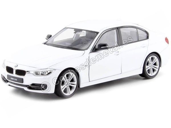 Cochesdemetal.es 2012 BMW 335i Serie 3 (F30) Blanco 1:24 Welly 24039