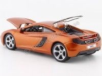 Cochesdemetal.es 2016 McLaren MP4-12C Naranja Metalizado 1:24 Bburago 21074