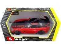 Cochesdemetal.es 2009 Dodge Viper SRT 10 ACR Rojo/Negro 1:24 Bburago 22114