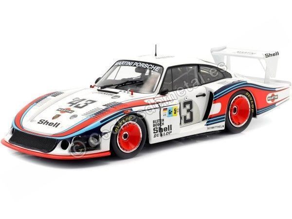 Cochesdemetal.es 1978 Porsche 935 Mobi Dick Nº43 Schurti/Stommelen 24h LeMans 1:18 Solido S1805401