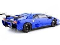 Cochesdemetal.es 2005 Lamborghini Diablo SVR Azul 1:18 Kyosho Samurai KSR18510BL