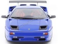 Cochesdemetal.es 2005 Lamborghini Diablo SVR Azul 1:18 Kyosho Samurai KSR18510BL