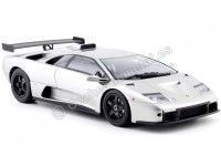 Cochesdemetal.es 1999 Lamborghini Diablo GTR Gris/Plata 1:18 Kyosho Samurai KSR18509S