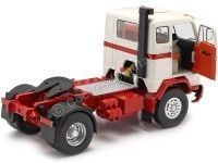 Cochesdemetal.es 1965 Camion Volvo F88 Blanco/Rojo 1:18 MC Group 18141