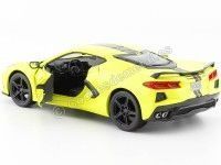 Cochesdemetal.es 2020 Chevrolet Corvette Stingray Coupe Z51 Amarillo 1:24 Maisto 31527