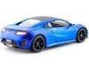 Cochesdemetal.es 2018 Honda Acura NSX Azul Eléctrico 1:24 Maisto 31234