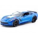 Cochesdemetal.es 2017 Chevrolet Corvette Grand Sport Azul 1:24 Maisto 31516