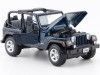 Cochesdemetal.es 2003 Jeep Wrangler Rubicon Azul 1:27 Maisto 31245