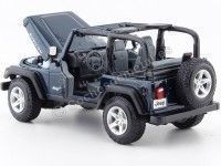 Cochesdemetal.es 2003 Jeep Wrangler Rubicon Azul 1:27 Maisto 31245