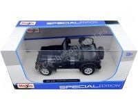 Cochesdemetal.es 2003 Jeep Wrangler Rubicon Azul 1:27 Maisto 31245