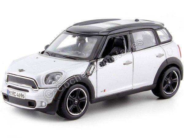 Cochesdemetal.es 2010 Mini Cooper S Countryman Gris/Negro 1:24 Maisto 31273
