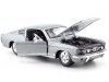 Cochesdemetal.es 1967 Ford Mustang GT Fastback Gris Metalizado 1:24 Maisto 31260