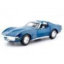 Cochesdemetal.es 1970 Chevrolet Corvette C3 T-Top Azul Metalizado 1:24 Maisto 31202