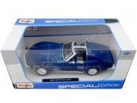 Cochesdemetal.es 1970 Chevrolet Corvette C3 T-Top Azul Metalizado 1:24 Maisto 31202