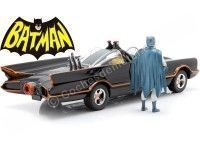 Cochesdemetal.es 1966 TV Series Batmobile con Batman y Robin Metal KIT 1:24 Jada Toys 30873