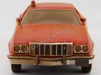 Cochesdemetal.es 1974 Ford Gran Torino "Starsky & Hutch" Sucio Rojo/Blanco 1:24 Greenlight 84121