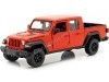 Cochesdemetal.es 2007 Jeep Gladiator Rubicon Pickup Orange 1:27 Welly 24103