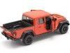 Cochesdemetal.es 2007 Jeep Gladiator Rubicon Pickup Orange 1:27 Welly 24103