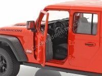 Cochesdemetal.es 2007 Jeep Gladiator Rubicon Pickup Orange 1:27 Welly 24103