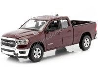 Cochesdemetal.es 2017 Dodge Ram 1500 Dark Red 1:27 Welly 24104