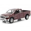 Cochesdemetal.es 2017 Dodge Ram 1500 Dark Red 1:27 Welly 24104