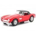Cochesdemetal.es 1956 BMW 507 Soft Top Rojo 1:24 Welly 24097