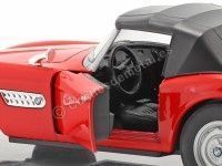 Cochesdemetal.es 1956 BMW 507 Soft Top Rojo 1:24 Welly 24097
