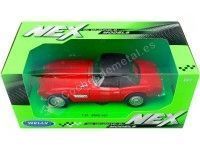 Cochesdemetal.es 1956 BMW 507 Soft Top Rojo 1:24 Welly 24097