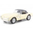 Cochesdemetal.es 1956 BMW 507 Soft Top Beige 1:24 Welly 24097