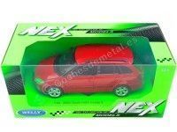 Cochesdemetal.es 2009 Skoda Fabia Combi II Rojo 1:24 Welly 22519