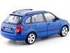 Cochesdemetal.es 2009 Skoda Fabia Combi II Azul Metalizado 1:24 Welly 22519