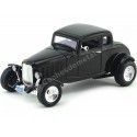 Cochesdemetal.es 1932 Ford Five-Window Coupe Negro 1:18 Motor Max 73171