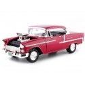 Cochesdemetal.es 1955 Chevrolet Bel Air Hard Top Custom Burdeos Bicapa 1:18 Motor Max 79002