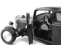 Cochesdemetal.es 1932 Ford Five-Window Coupe Negro 1:18 Motor Max 73171