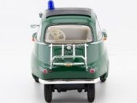 Cochesdemetal.es 1954 BMW Isetta 250 Policia Alemana Verde 1:18 Welly 24096