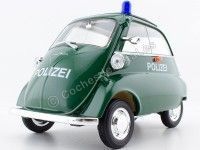 Cochesdemetal.es 1954 BMW Isetta 250 Policia Alemana Verde 1:18 Welly 24096