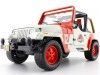 Cochesdemetal.es 1992 Jeep Wrangler "Jurassic World" White/Red 1:24 Jada Toys 97806/253253005