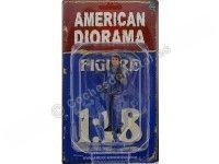 Cochesdemetal.es Figura de Resina "Mujer Mecánico Retro IV" 1:18 American Diorama 38247