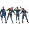 Cochesdemetal.es Figura de Resina "Zombie Mechanic, Set de 4" 1:18 American Diorama 38197 38198 38199 38200